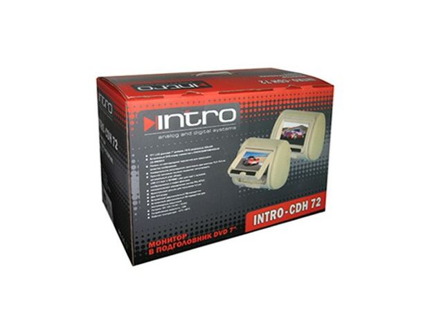 Комплект мониторов в подголовники с диагональю 7'' CDH-72