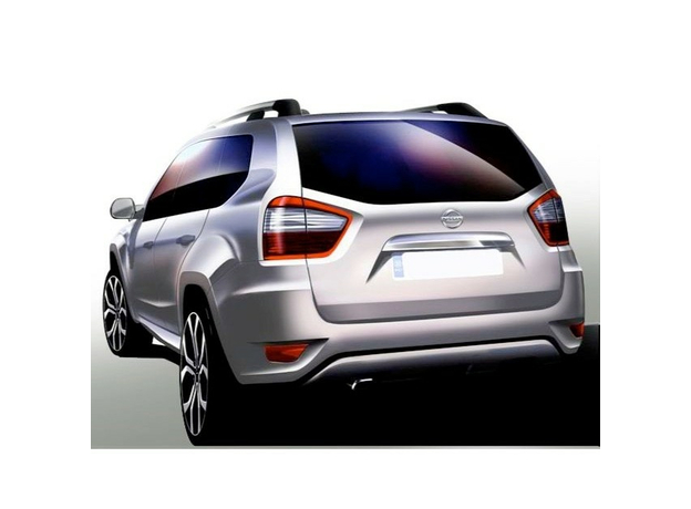 Камера заднего вида Nissan Terrano III VDC-114