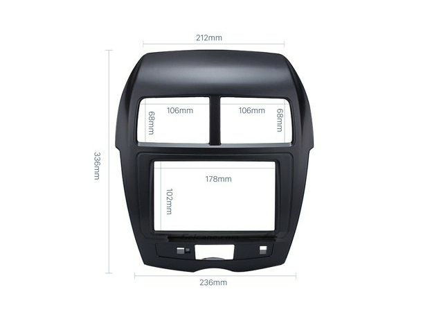 Переходная рамка Peugeot 4008 RMS-N16