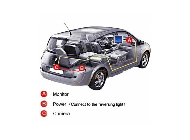 Камера для оригинального ГУ Mazda 2014+ MZ VDC-007