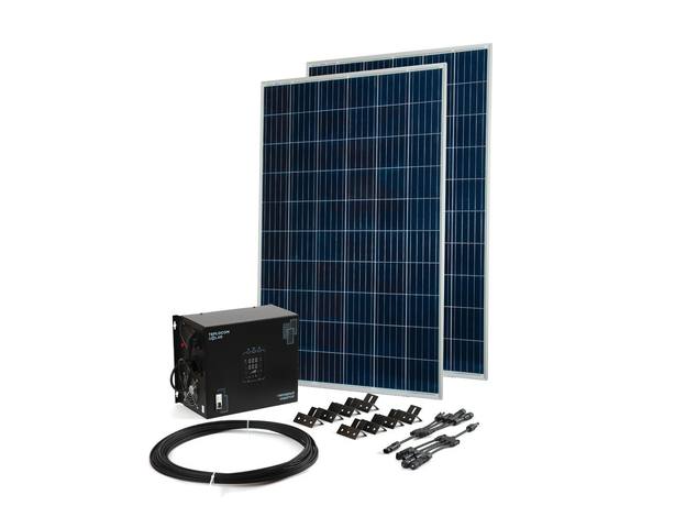Комплект Teplocom Solar-1500 + Солнечная панель 250Вт х 2