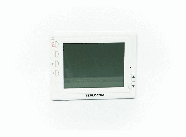 Проводной программируемый термостат TEPLOCOM TS-Prog-2AA/8A