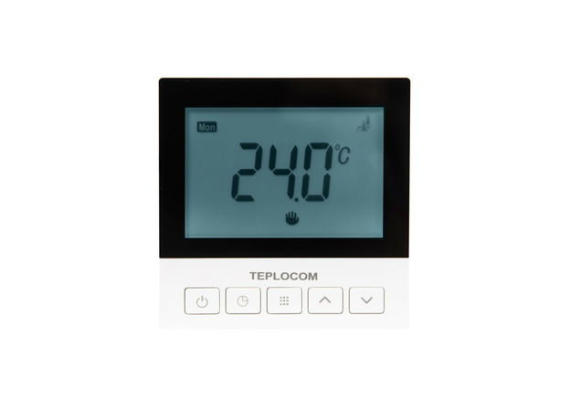 Программируемый термостат для теплого пола TEPLOCOM TSF-Prog-220/16A
