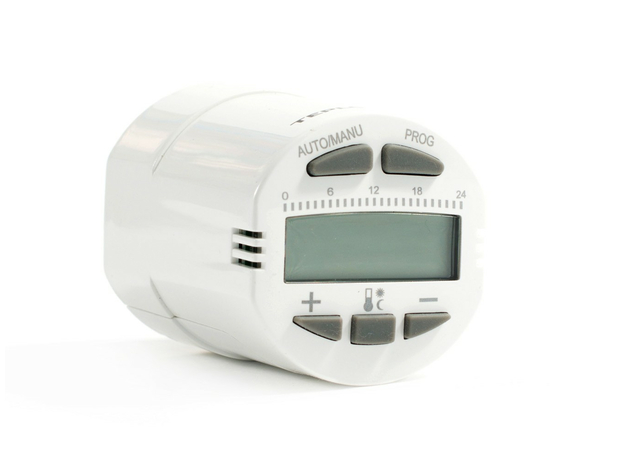 Радиаторный программируемый термостат TEPLOCOM TS-Prog-R