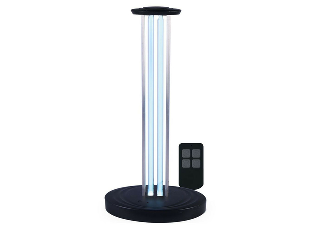 Бактерицидная ультрафиолетовая настольная лампа с пультом ДУ Feron UL362 36W черный 140*198*415мм