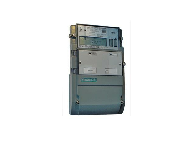 Счетчик трехфазный многотарифный (2 тарифа)"Меркурий-234 ARTM-02 PB.L2(PBR.L2) 5(100)А 3*230/400 оптопорт,RS485, PLСII,ЖКИ,1,0/2,0 Инкотекс