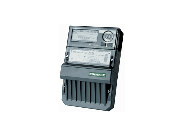 Счетчик электроэнергии трехфазный однотарифный Меркурий-230АМ-03 5-7,5А 380В 0,5S шкаф ОУ Инкотекс