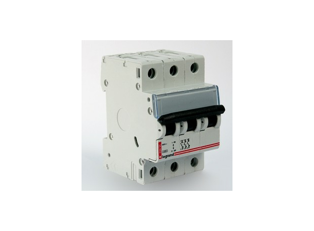 Автоматический выключатель модульный Legrand DX3-E 3п 32А C 6кA (407294)