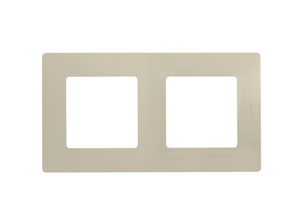 Рамка 2 поста Etika бежевый 672512 Legrand Рамка 2 поста Etika бежевый 672512 Legrand