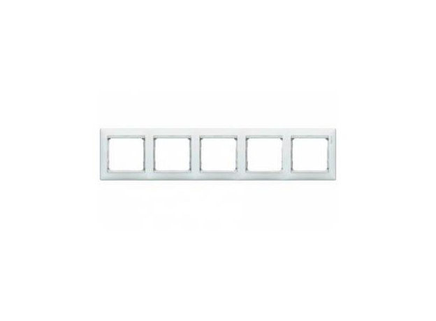 Рамка 5 постов Valena скрытой установки горизонтальная белый 774455 Legrand