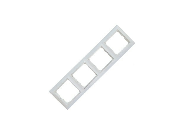 Рамка 4 поста Valena скрытой установки горизонтальная белый 774454 Legrand