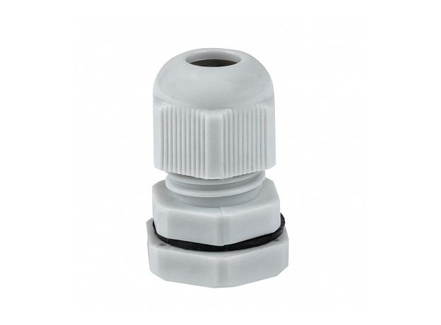 Сальник PG 7 диаметр проводника 3-6,5 мм IP54 (plc-pg-7) EKF