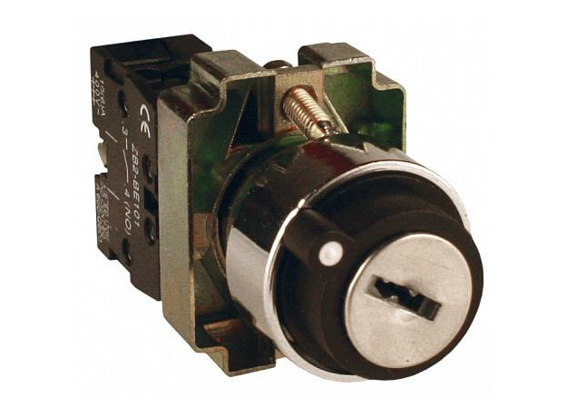 Переключатель BG21 2P с замком не возвратный NO EKF PROxima