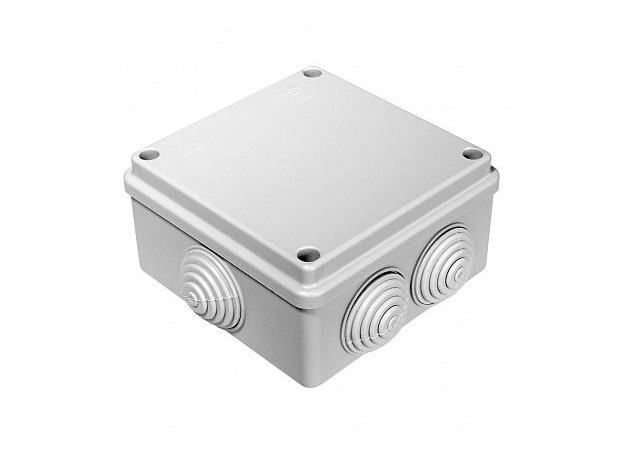 Коробка распределительная 40-0300 для о/п безгалогенная (HF) 100х100х50 IP55 40-0300 Промрукав Коробка распределительная 40-0300 для о/п безгалогенная (HF) 100х100х50 IP55 40-0300 Промрукав