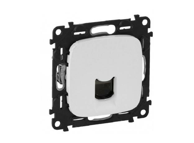Розетка RJ45 компьютерная Valena ALLURE скрытой установки cat.5е UTP с лицевой панелью белый 753740 Legrand Розетка RJ45 компьютерная Valena ALLURE скрытой установки cat.5е UTP с лицевой панелью белый 753740 Legrand
