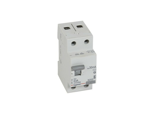 УЗО RX3 2п/63A/30мА AC 402026 (Legrand) /кор. 1 шт/ УЗО RX3 2п/63A/30мА AC 402026 (Legrand) /кор. 1 шт/