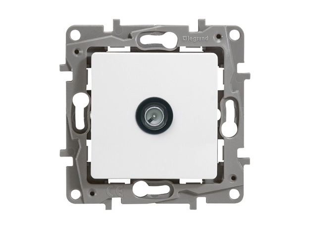 Розетка TV телевизионная Etika 2dB звезда белый 672251 Legrand