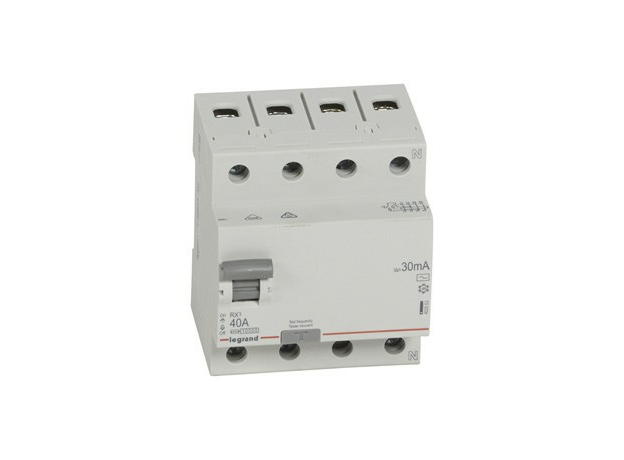 УЗО RX3 4п/40A/30мА AC 402063 (Legrand) /кор. 1 шт/