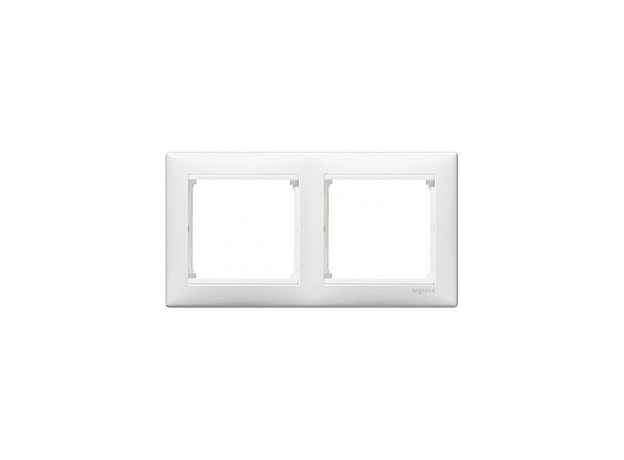 Рамка 2 поста Valena скрытой установки горизонтальная белый 774452 Legrand