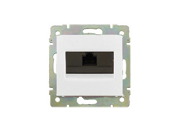 Розетка RJ45 компьютерная Valena скрытой установки IP20 UTP cat. 5е белый 774238 Legrand Розетка RJ45 компьютерная Valena скрытой установки IP20 UTP cat. 5е белый 774238 Legrand