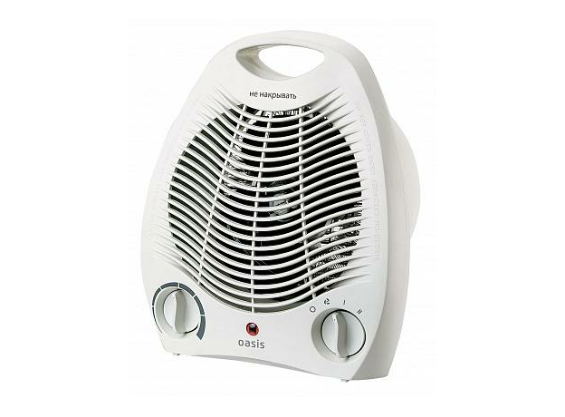 Обогреватель-тепловентилятор спиральный 2000 Вт SB-20R (X) 1000 Р0000009827 Oasis