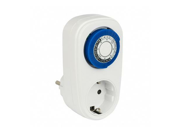 Таймер розеточный механический SMT-48p 16A суточный EKF PROxima