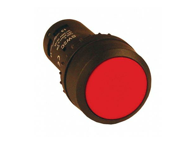 Кнопка управления SW2C-11 возвратная красная NO+NC sw2c-11s-r EKF