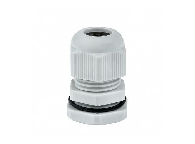 Сальник PG11 диаметр проводника 7-9 мм IP54 (Серые) (plc-pg-11) EKF