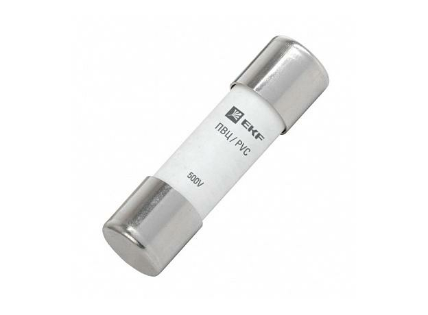 Плавкая вставка цилиндрическая ПВЦ 10х38 10А EKF