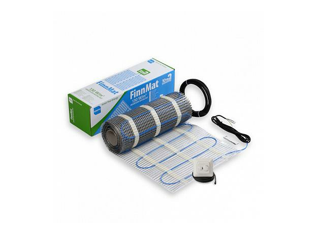 Теплый пол (мат нагревательный) Ensto EFHFM130.1+T 1 м2 + терморег-р