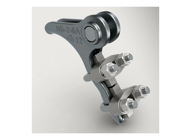 Зажим натяжной болтовой НБ-2-6А двухболтовой, Контакт-Электроарматура