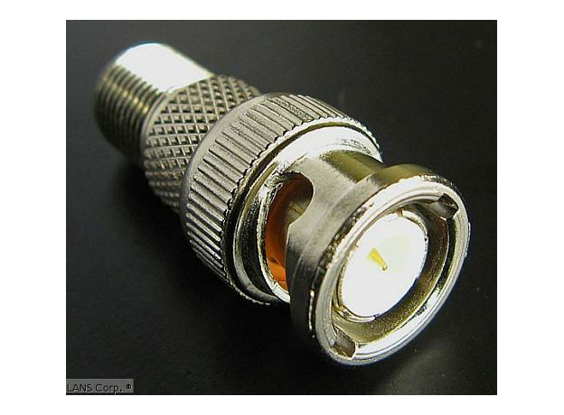 TV-Переходник BNC- F-розетка B-153, LANS