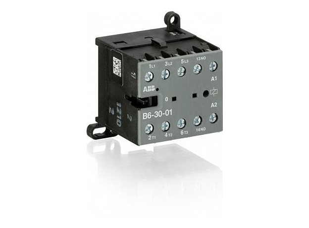 Миниконтактор B6-40-00 9A (400В AC3) катушка 230В АС GJL1211201R8000 ABB