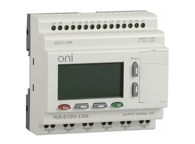 Реле логическое PLR-S. CPU1206 серии ONI PLR-S-CPU-1206 IEK