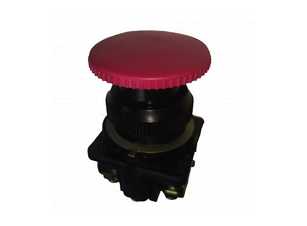 Выключатель кнопочный КЕ 021 исп. 2 1з+1р (1НО+1НЗ) красный гриб