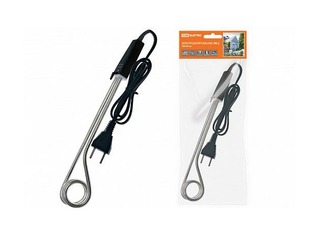 Электрокипятильник ЭК-2 230 В 2 кВт ТЭН 24 см TDM Электрокипятильник ЭК-2 230 В 2 кВт ТЭН 24 см TDM