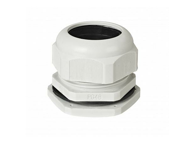 Сальник PG 48 диаметр проводника 34-44мм IP68 серый 083-01-11/083-01-011 HLT