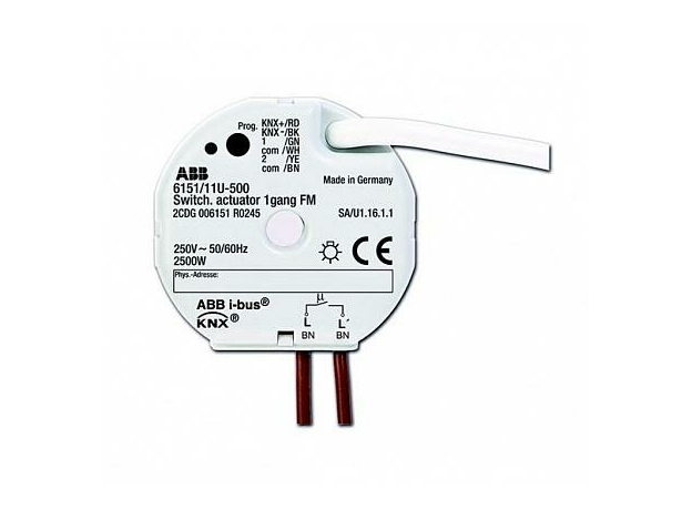 6151/11 U-500 Релейный активатор 1-канальный 16А, FM 6151-0-0245 ABB