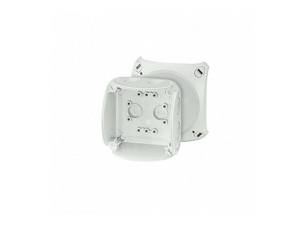 Hensel KF 0200 G Коробка отв., стойкая кУФ, "всепогодная", IP 66/67, сер, на 7 ввод. М20 62000041