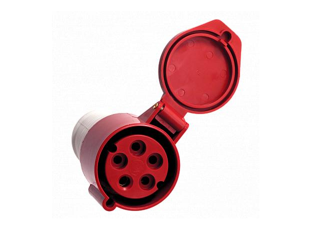 Розетка переносная 225 3Р+РЕ+N 32А 380В IP44 (ps-225-32-380) EKF