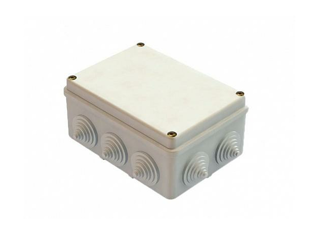 Коробка распределительная открытой установки 190х140х70мм IP55 GE41244 Greenel