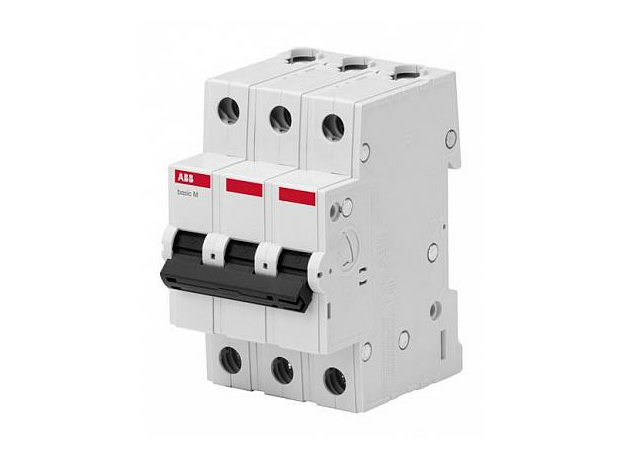 Автоматический выключатель модульный ABB BMS413 3п 25А C 4,5кA (2CDS643041R0254) Автоматический выключатель модульный ABB BMS413 3п 25А C 4,5кA (2CDS643041R0254)