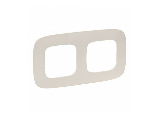 Рамка Valena ALLURE 2 поста универсальная слоновая кость 754312 Legrand