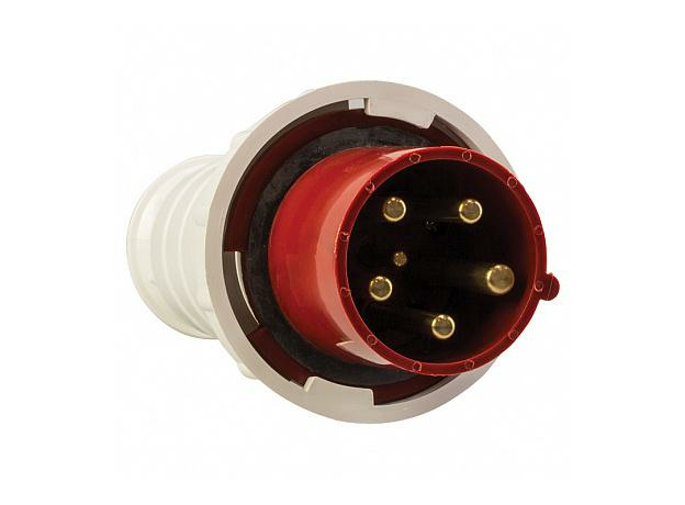 Вилка переносная 045 3Р+РЕ+N 125А 380В IP67 (ps-045-125-380) EKF