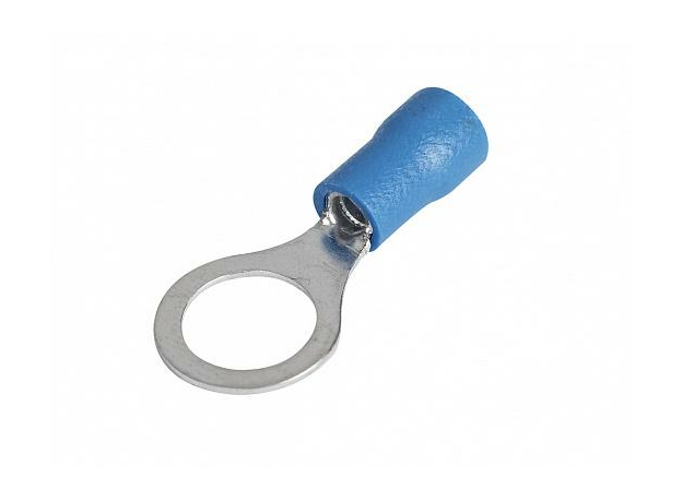 Наконечник кольцевой изолированный НКИ 2.5-5 кольцо 1.0-2.5 мм синий (уп./100 шт) 084-04-06/084-04-006 HLT