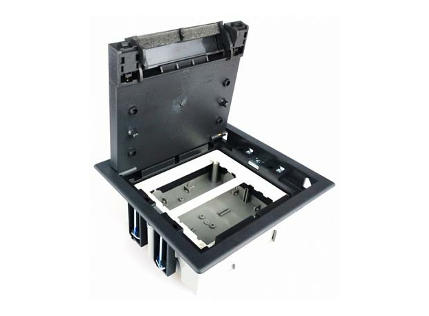 Люк в пол графит 4 модуля 45х45 мм170х155мм, 600кг SF270-14 Simon Connect