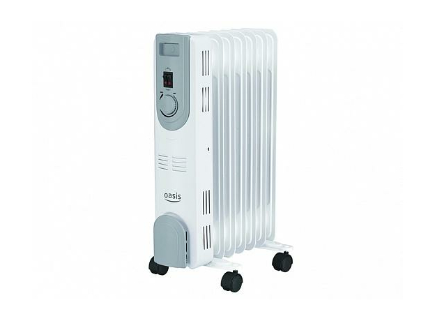 Радиатор масляный 2,0кВт, "Оазис" OS(BТ,UT, US,OT)-20 9 секций Р0000007450 Oasis