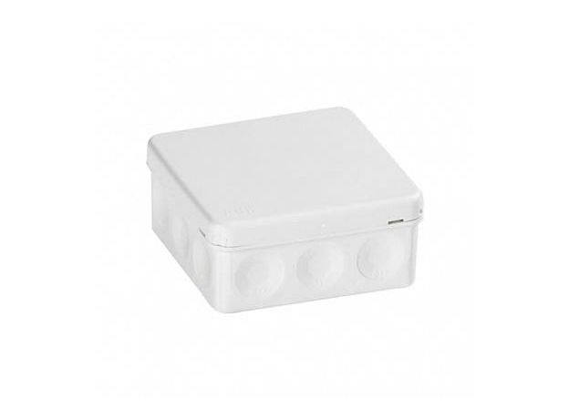 Коробка распределительная открытой установки 86х86мм квадратная IP 65, белая AP9 2TKA140012G1 ABB Коробка распределительная открытой установки 86х86мм квадратная IP 65, белая AP9 2TKA140012G1 ABB