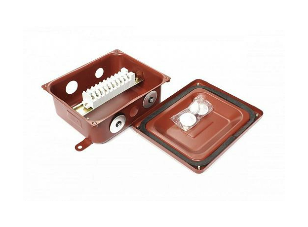 Коробка с зажимами наборными КЗНА-08 соединительная (без сальников) У3 IP43 zeta30331 ЗЭТАРУС