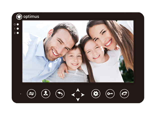 Видеодомофон Optimus VM-7.1 (white)